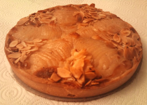 Pear & Almond Tart